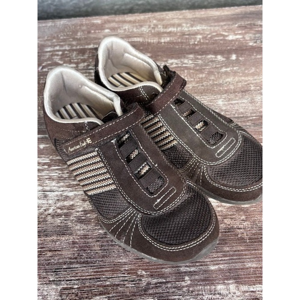 American Eagle Women's Brown‎ Sneakers Casual Walking Shoes Size 7